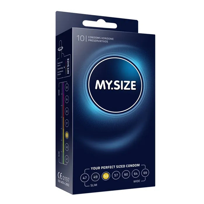 My.size My Size 53 Condoms, 10 Units