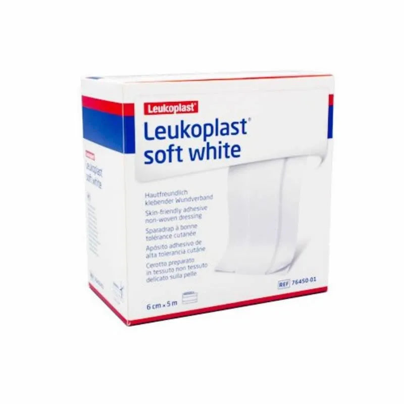 BSN Medical Leukoplast Hypoallergenic Adhesive Dressing Strip 6 Cm X 5 M