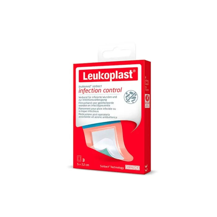 BSN Medical Leukomed Sorbact Dressing 5x7,2cm, 3 Units