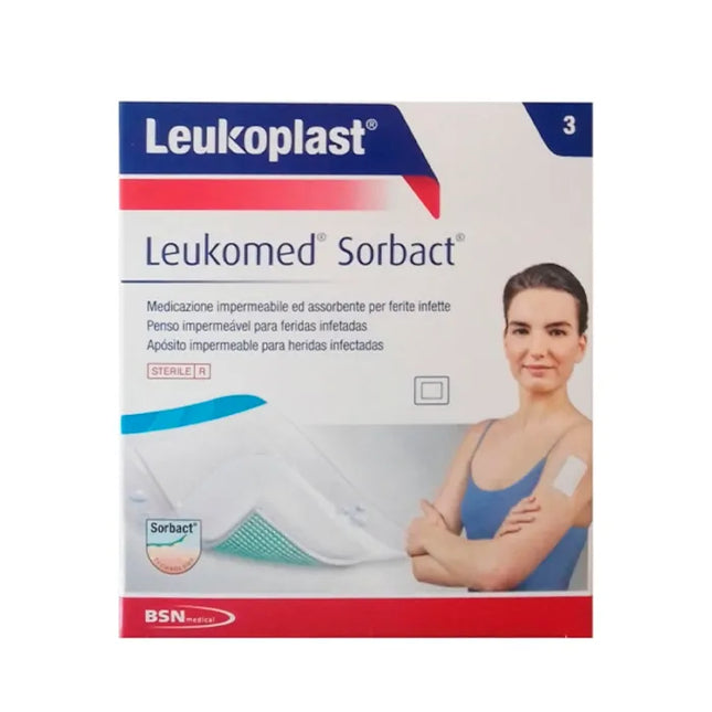 BSN Medical Leukomed Sorbact 8x15cm 3U