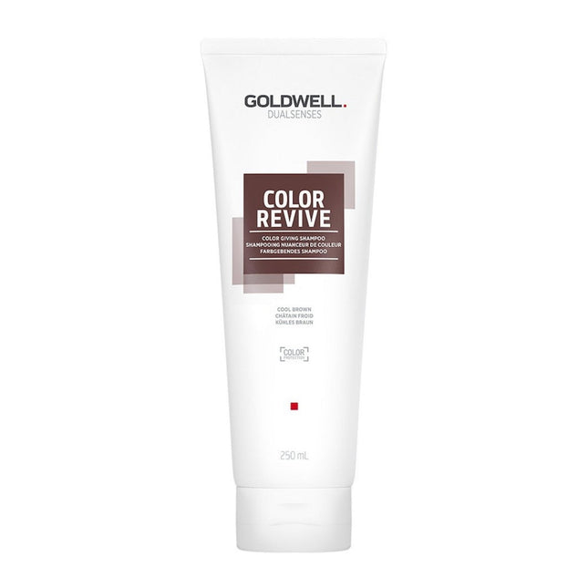 Goldwell Dualsenses Color Revive – Hair Colour Shampoo for Women, Cool Brown, 250 ml