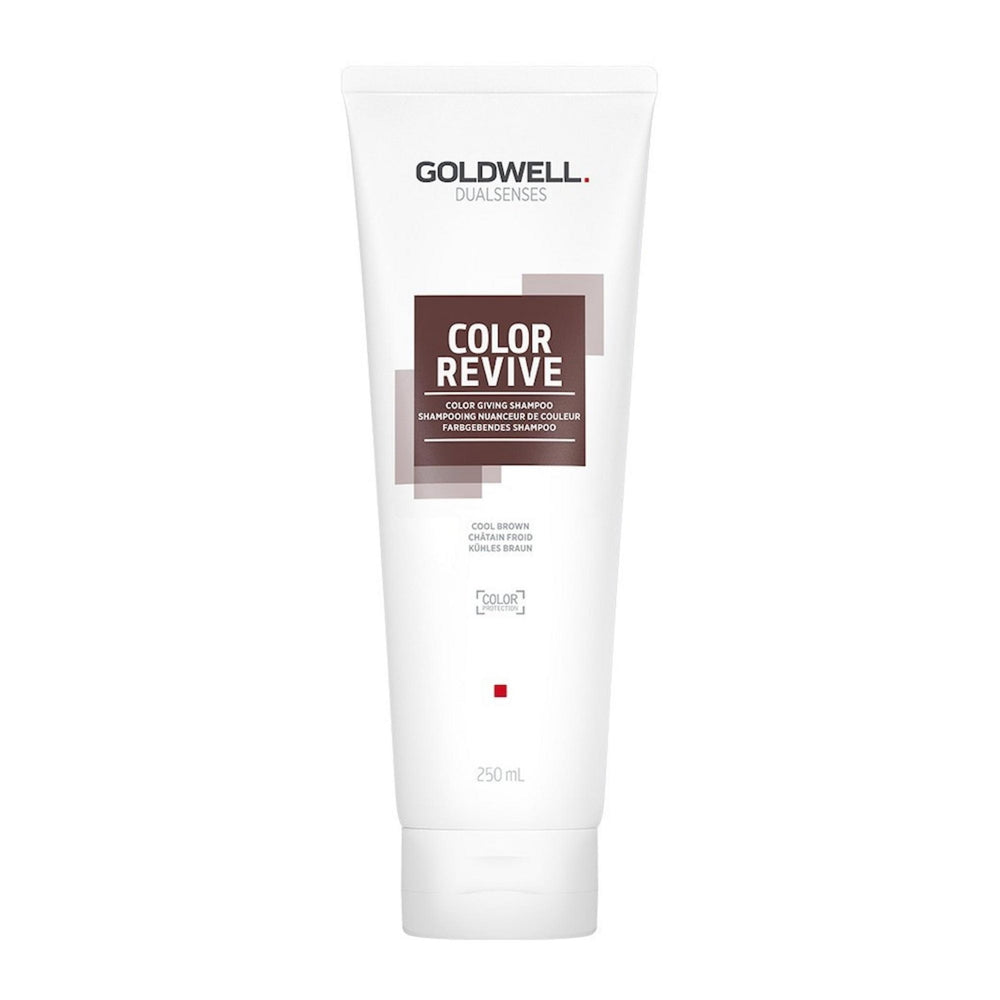 Goldwell Dualsenses Color Revive – Hair Colour Shampoo for Women, Cool Brown, 250 ml