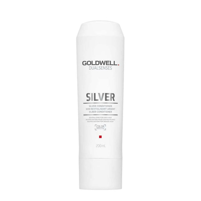 Goldwell Dualsenses Silver – Hair Conditioner for Women, Anti Grey, 200 ml