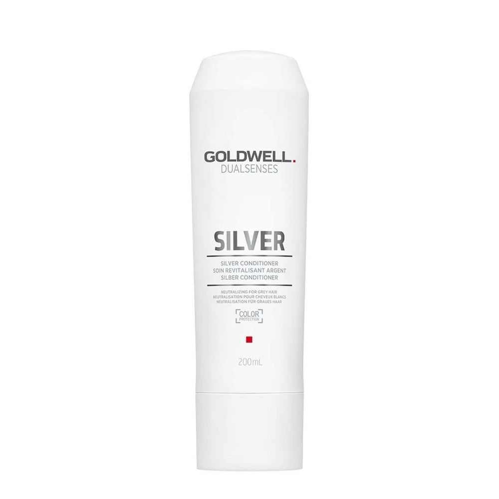 Goldwell Dualsenses Silver – Hair Conditioner for Women, Anti Grey, 200 ml