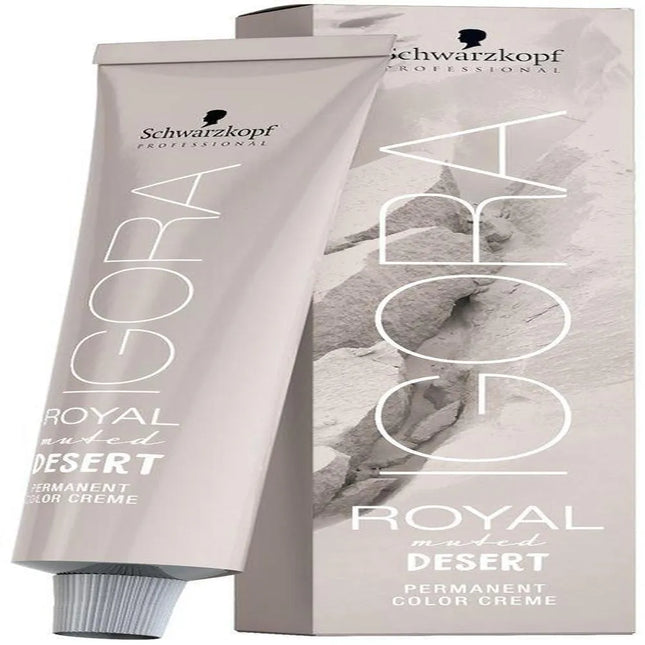 Schwarzkopf Igora Royal 7-42 Rubio Medio Beige Humo Unisex, 60 ml
