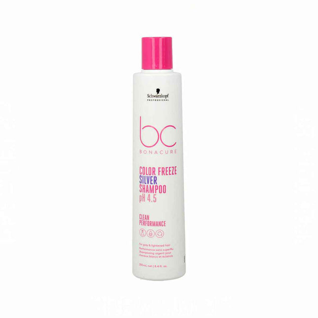 Schwarzkopf Bc Color Freeze Silver – Shampoo Unisex, 250 ml