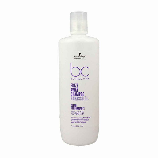 Schwarzkopf Bc Frizz Away Micellar – Shampoo Unisex, 1000 ml