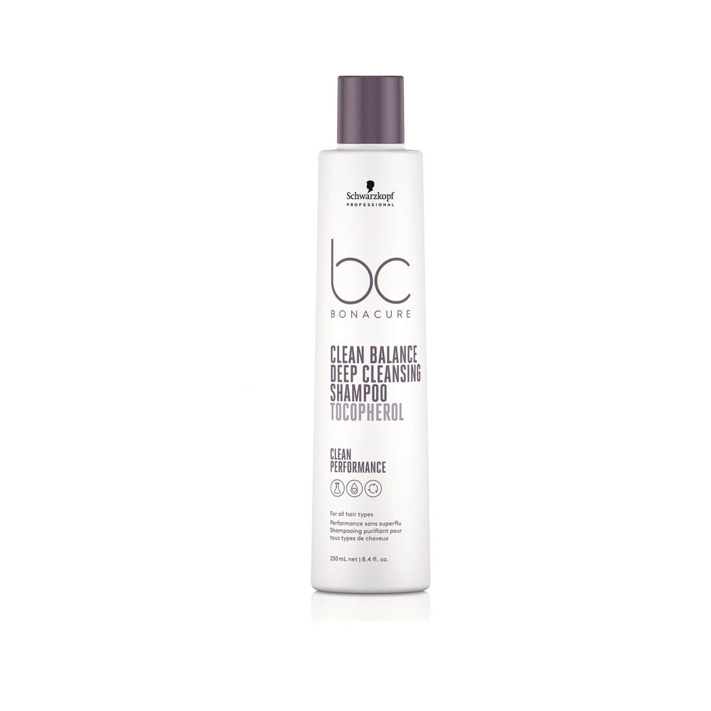 Schwarzkopf Bc Clean Balance Deep Cleansing – Shampoo Unisex, 250 ml