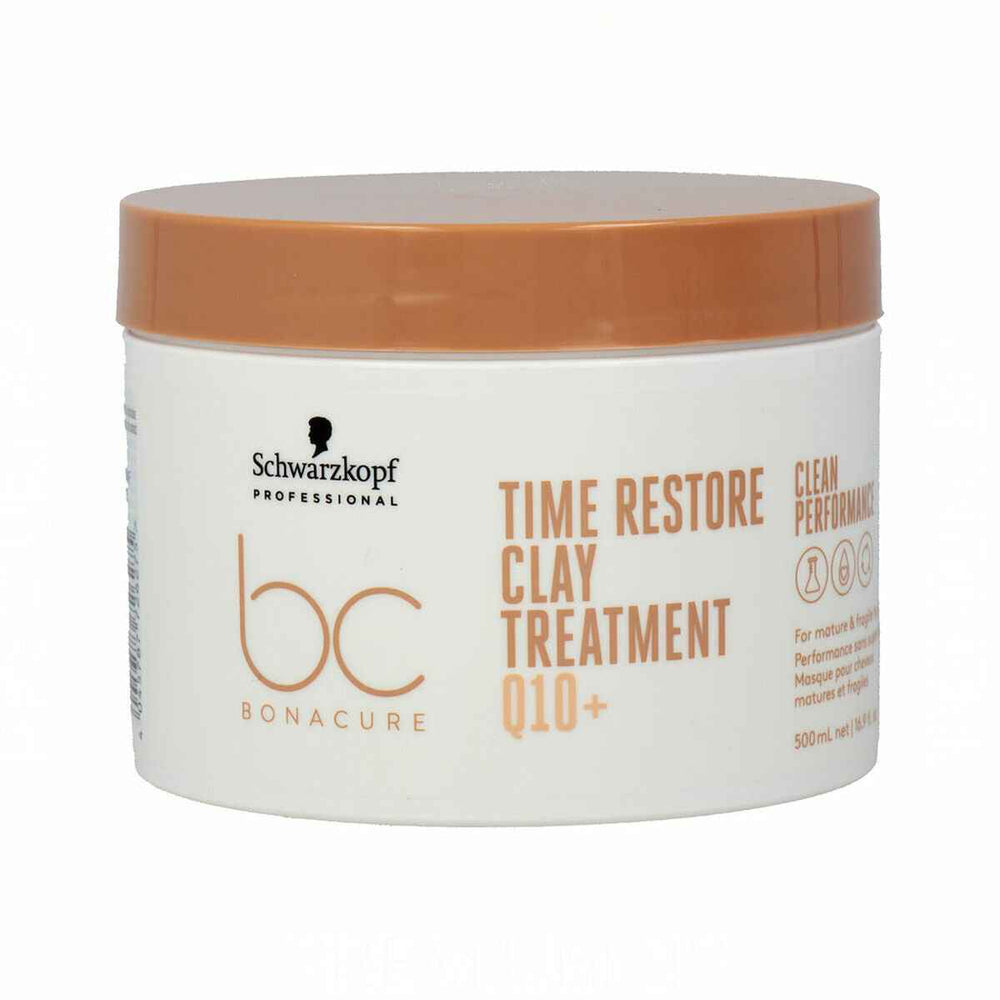 Schwarzkopf Bc Time Restore Q10 Clay Treatment Unisex, 500 ml