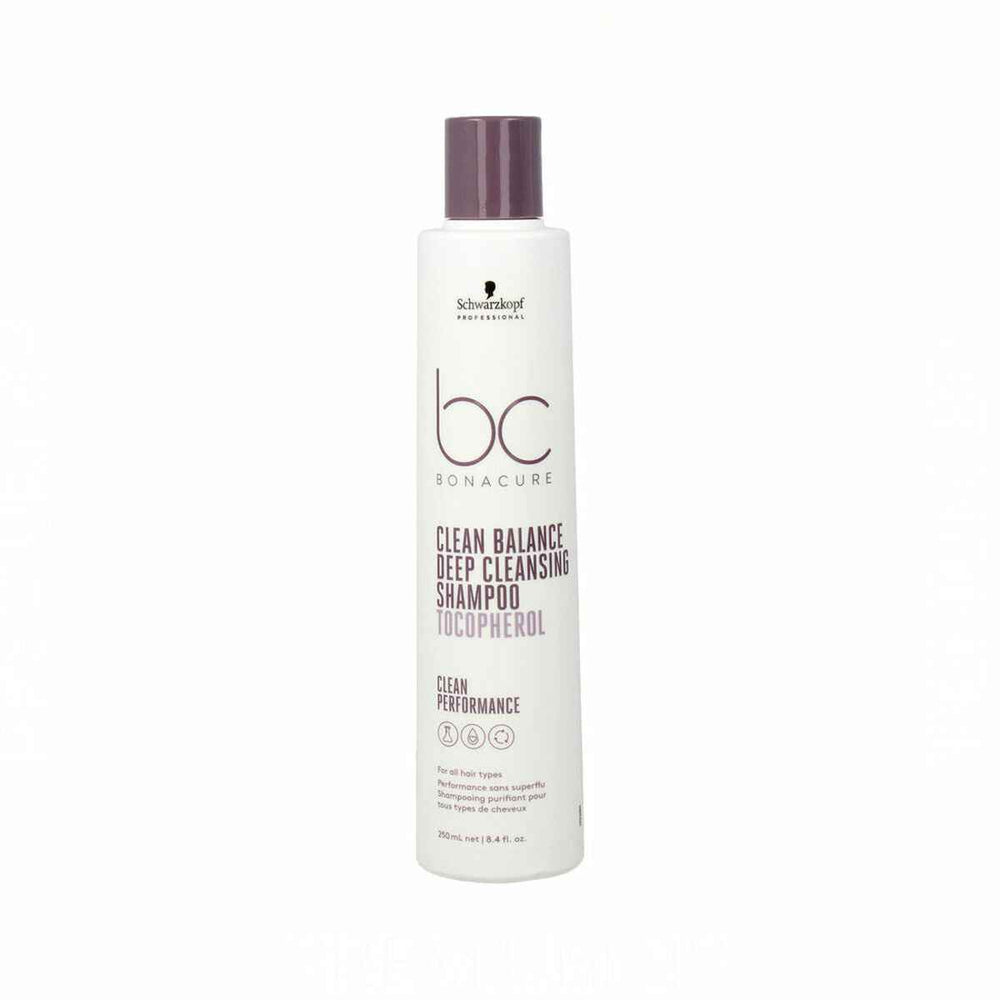 Schwarzkopf Bc Clean Balance Deep Cleansing – Shampoo Unisex, 250 ml