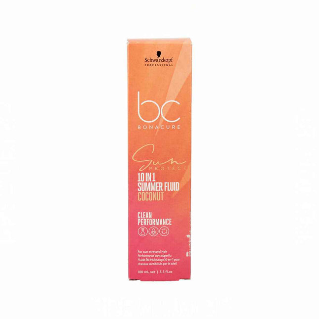 Schwarzkopf Bc Sun Protect Fluido After Sun Cabello 10 En 1 Unisex, 100 ml