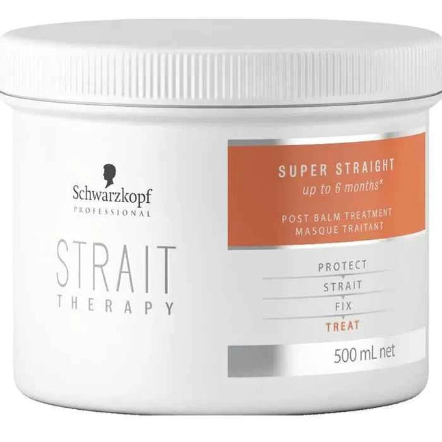 Schwarzkopf Strait Therapy Post Treatment Balm Unisex, 500 ml
