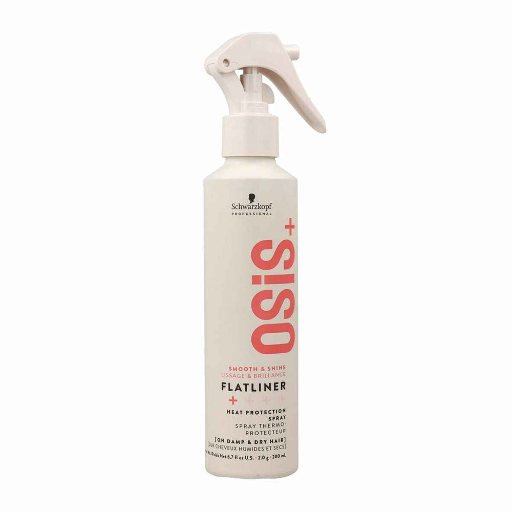 Schwarzkopf Osis Flatliner Heat Protection – Spray Unisex, 200 ml