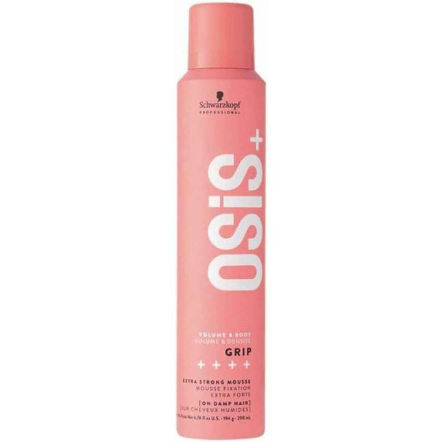 Schwarzkopf Osis Grip Extreme Hold Mousse Unisex, 200 ml