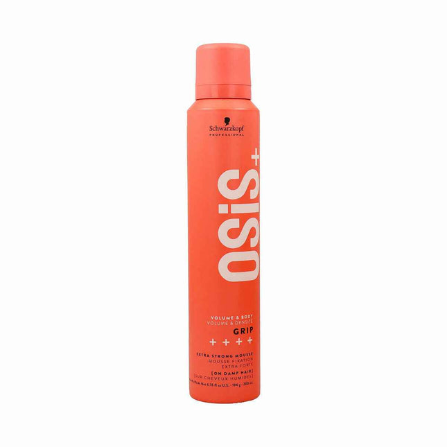 Schwarzkopf Osis Grip Extreme Hold Mousse Unisex, 200 ml