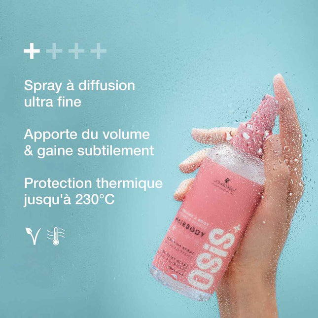 Schwarzkopf Osis Hairbody Style y Care – Spray Unisex, 200 ml