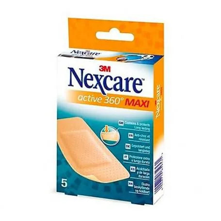 Nexcare Tiras Active 360, 5 Units