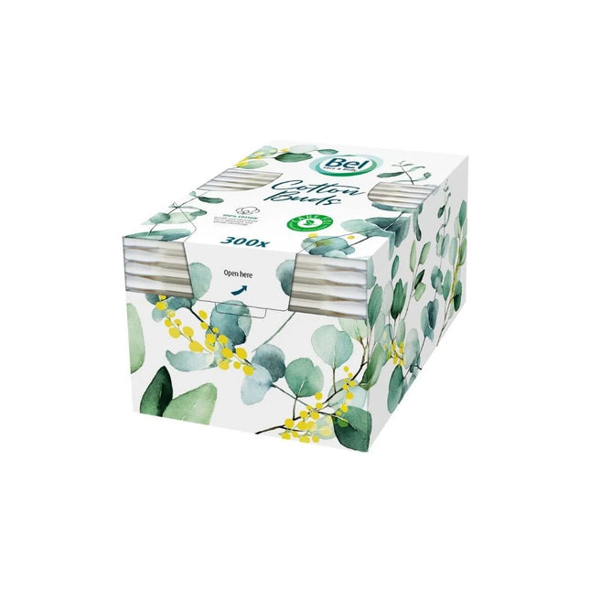 BEL Premium Bastoncillos 100 Sin Plástico 300 Piezas