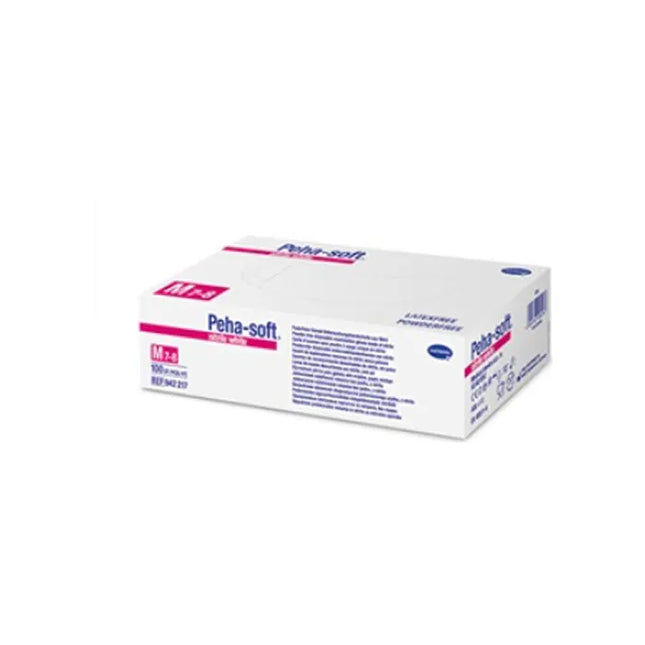 Hartmann Peha-Soft Nitrile Gloves White T/L, 200 Units
