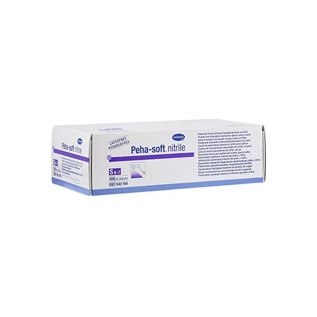 Hartmann Peha Soft Nitrile Gloves Small Size, 100 Units