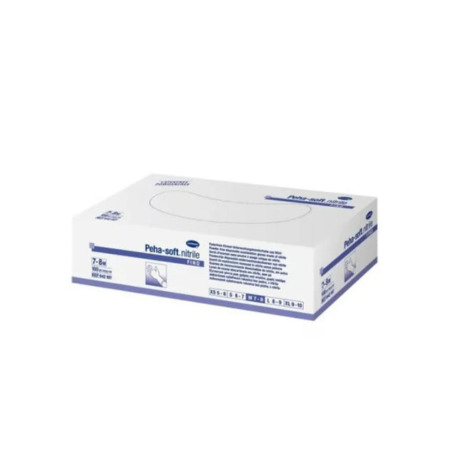 Hartmann Peha Soft Nitrile Gloves Medium Size, 100 Units