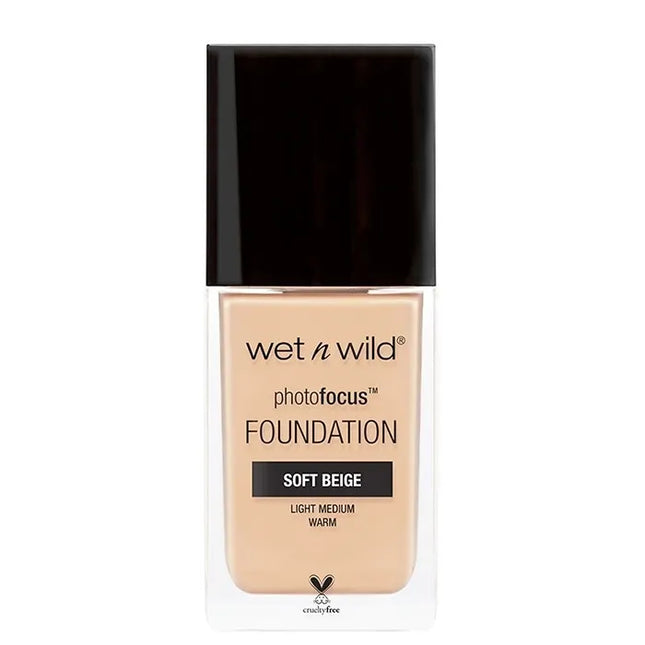 WET N WILD Photofocus – Foundation Soft Beige Unisex