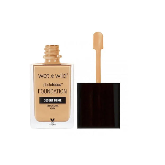 WET N WILD WNW Photo Focus – Foundation E372C Desert Beige Unisex
