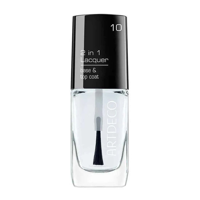 Artdeco 2 In 1 Lacquer Base y Top Coat Unisex, 10 ml