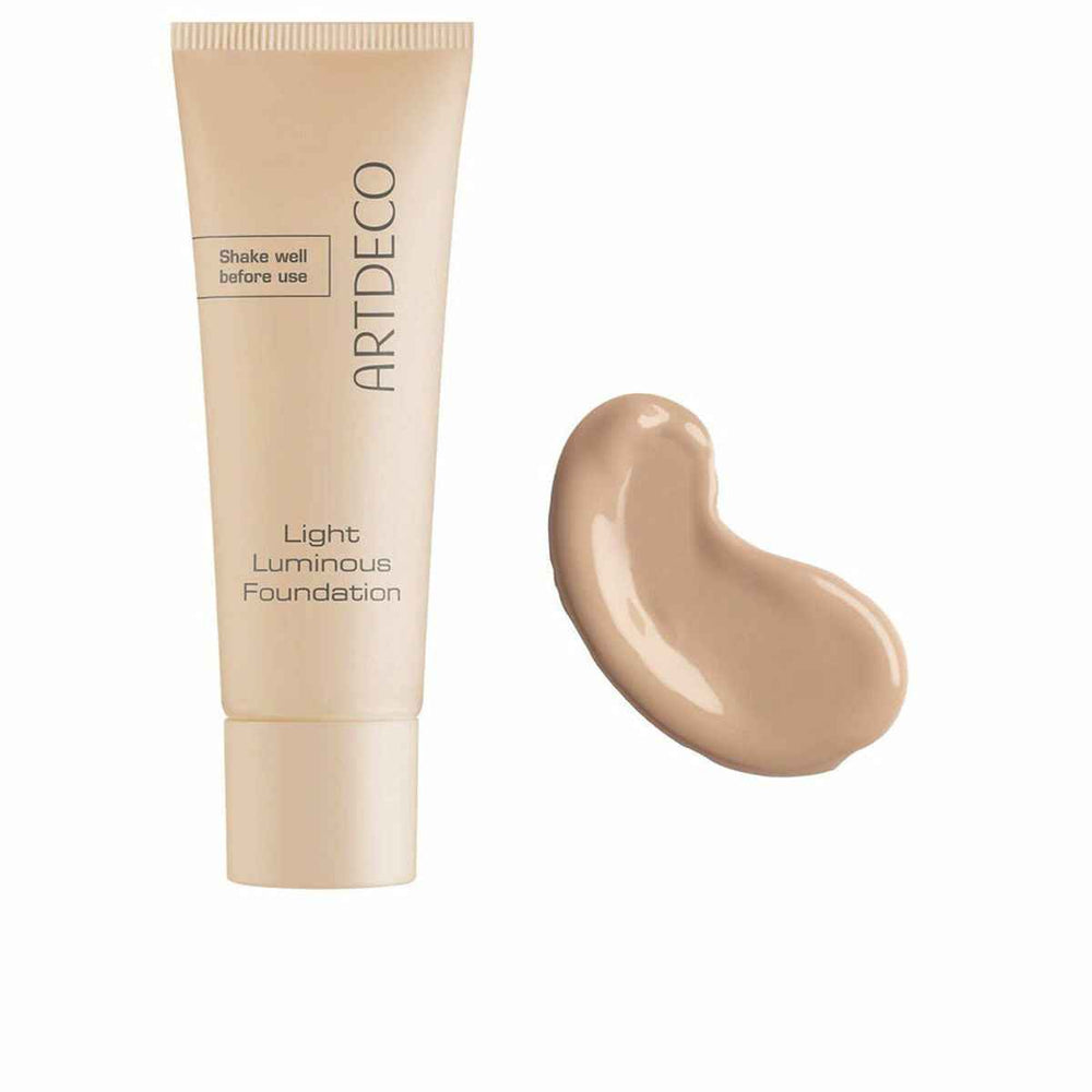 Artdeco Light Luminous – Foundation Warm-Golden Tan Unisex, 25 ml