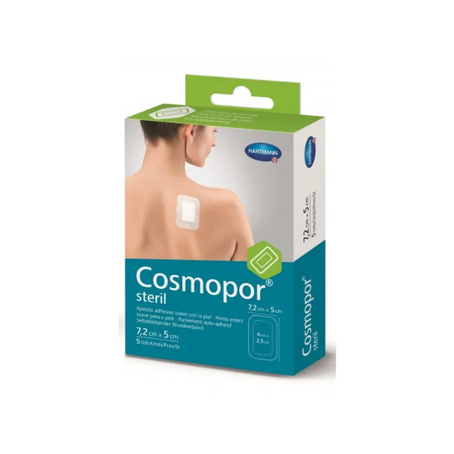 Hartmann Cosmopor Steril 7.2x5cm, 5 Units