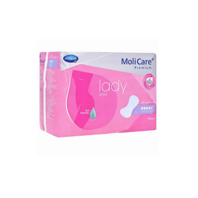 Hartmann MoliCare Lady 4.5 Drops Absorbent Protectors, 14 Units