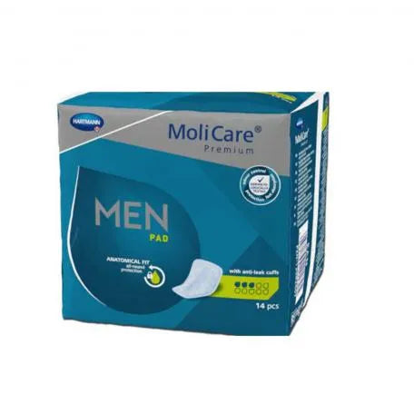 Hartmann Premium Men Pad 3 Gotas Protector Masculino 14 Units Molicare