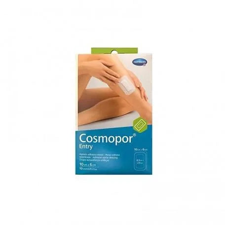Hartmann Cosmopor Entry Plasters 10X6cm, 10 Units