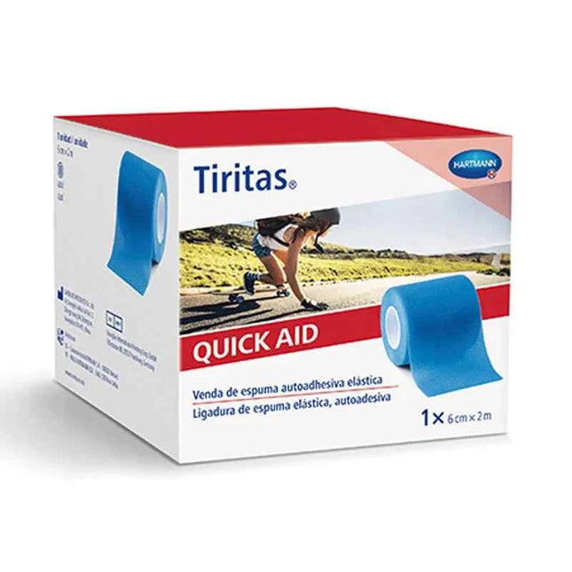Hartmann Quick Aid Plasters 6cm x 2m Blue
