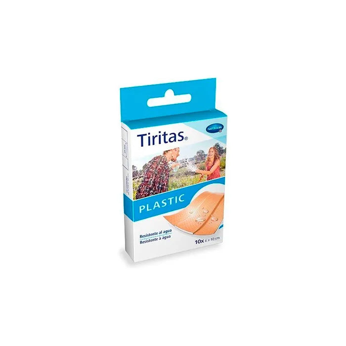Hartmann Plastic Plasters 6x10cm, 10 Units