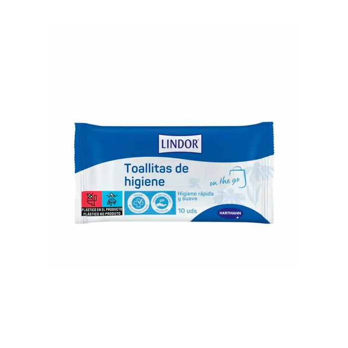 Hartmann Lindor Wet Wipes Unisex, 10 Units