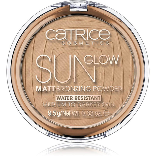 Catrice Sun Glow Natural – Bronzer Compact Powder for Women, 035, Universal Bronze, 9.5 g
