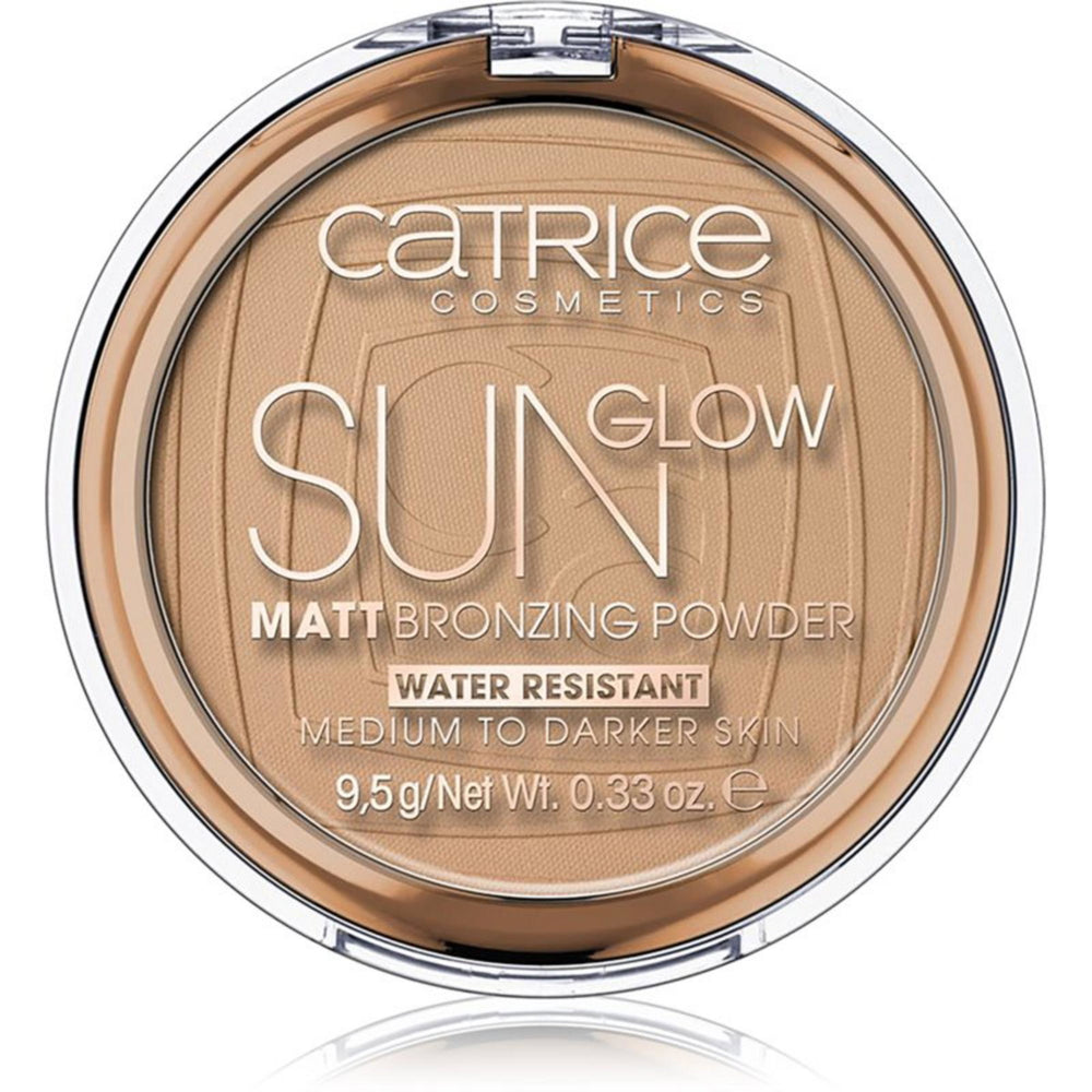 Catrice Sun Glow Natural – Bronzer Compact Powder for Women, 035, Universal Bronze, 9.5 g