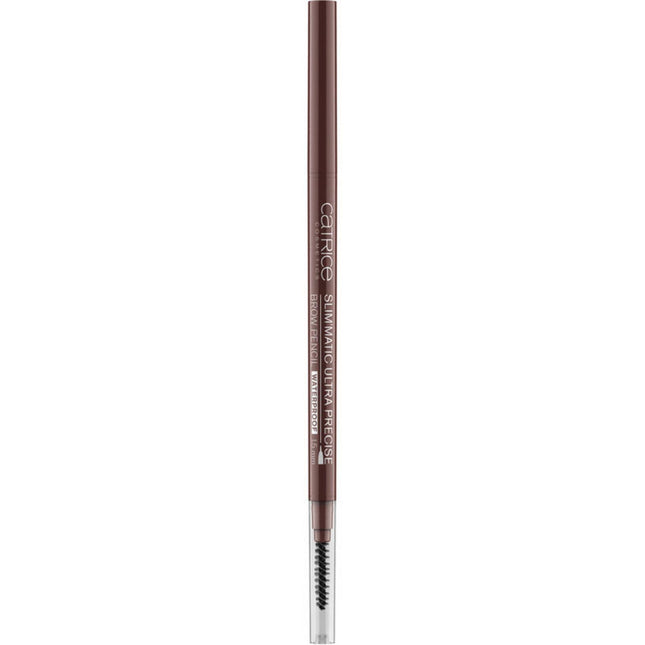 Catrice Slim Matic Retractable – Eyebrow Cream Pencil & Brush 2-in-1 for Women, 050, Chocolate, 0.05 g