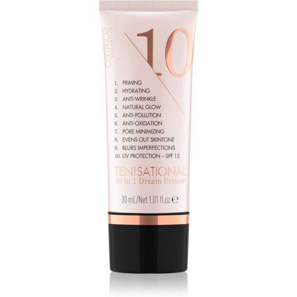 Catrice Ten!sational 10in1 Dream Primer Multieffect – Foundation Primer for Women, 020, Warm Caramel, 30 ml