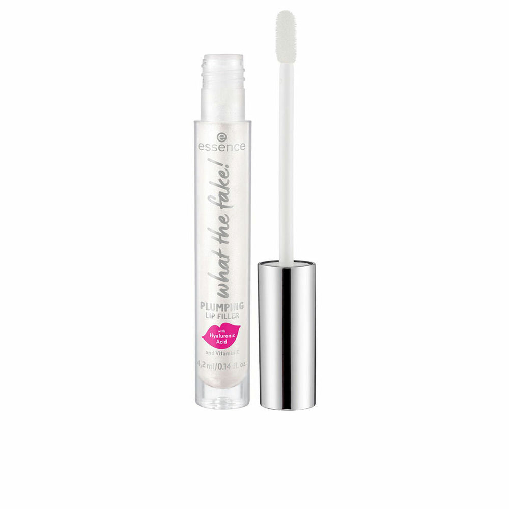 Essence Cosmetics What The Fake! Brillo De Labios Voluminizador Unisex, 4,2 ml