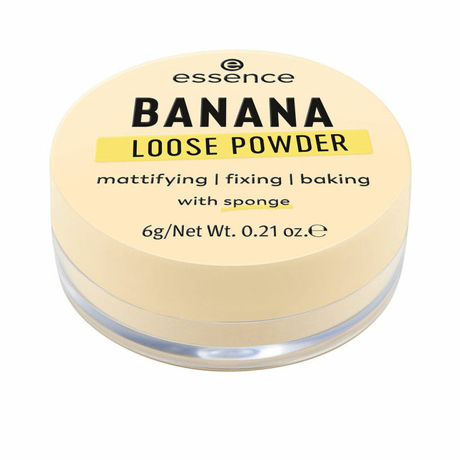 Essence Cosmetics Banana Loose Powder Polvos Unisex, 6 g