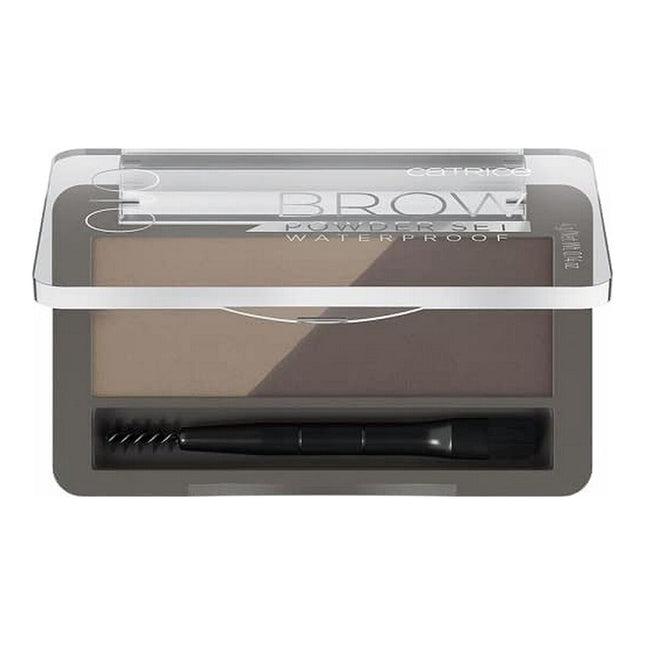 Catrice Brow Powder Set Waterproof 010-Brown Unisex, 4 g