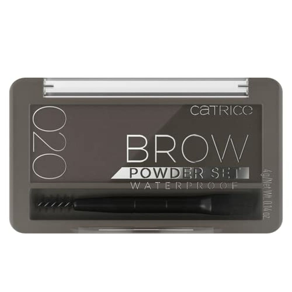 Catrice Brow Powder Set Waterproof 020-Brown Unisex, 4 g