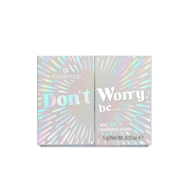 Essence Cosmetics Don't Worry, Be… Minipaleta De Sombras De Ojos Multi-Color, 5 g