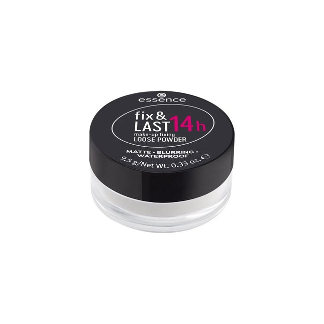 Essence Cosmetics Fix y Last 14h Polvos Sueltos Fijadores Unisex, 9,5 g
