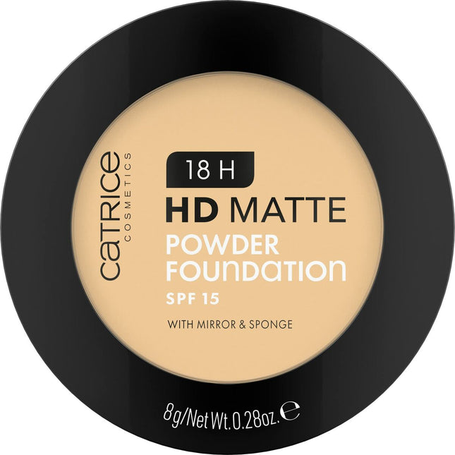 Catrice Hd Matte Powder – Foundation Spf15 015n Unisex, 8 g