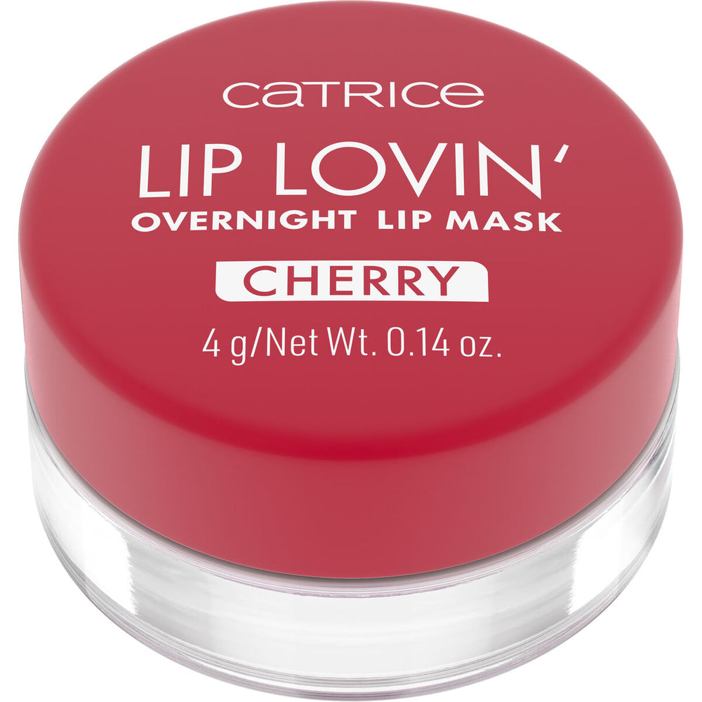 Catrice Lip Lovin' Mascarilla De Labios Nocturna 020-Cherry Pop Unisex, 4 g