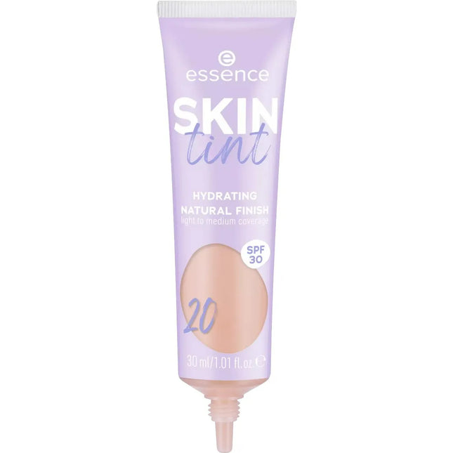 Essence Cosmetics Skin Tint Crema Hidratante Con Color Spf30 20 Unisex, 30 ml