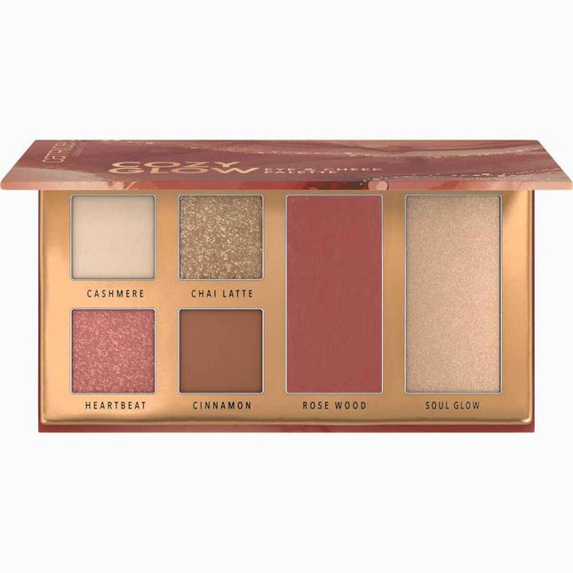 Catrice Cozy Glow Paleta De Ojos y Mejillas, 10 g